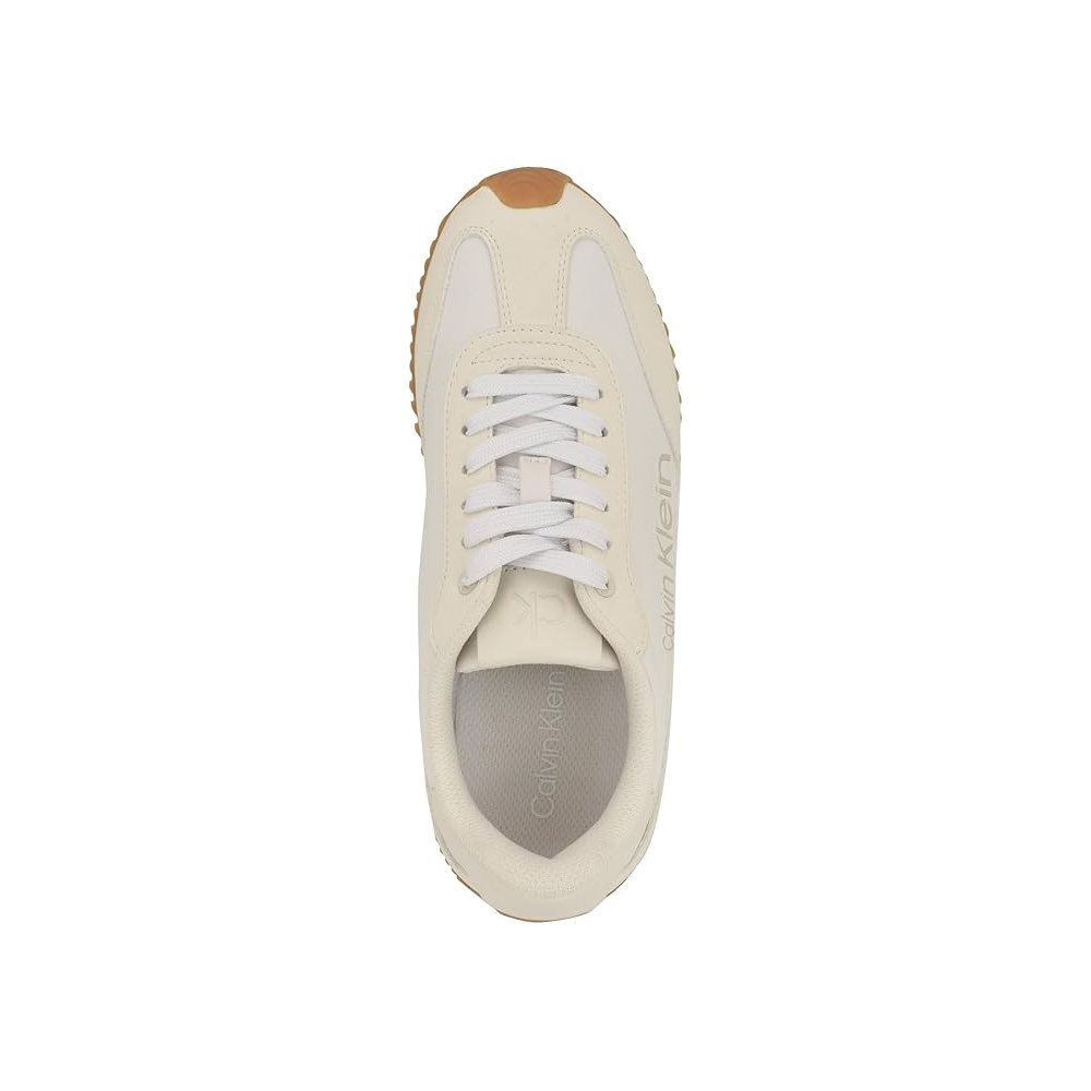 ZAPATILLA CALVIN KLEIN DAMA LANIER IVORY TALLA 6 - 3