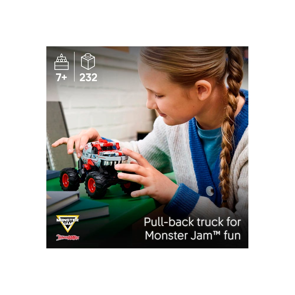 LEGO TECHNIC MONSTER THUNDERROARUS PULL BACK TRUCK 42200 - 2