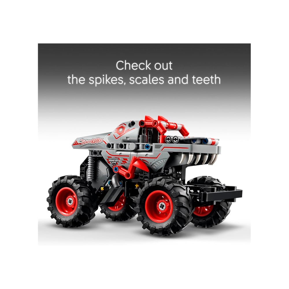 LEGO TECHNIC MONSTER THUNDERROARUS PULL BACK TRUCK 42200 - 4