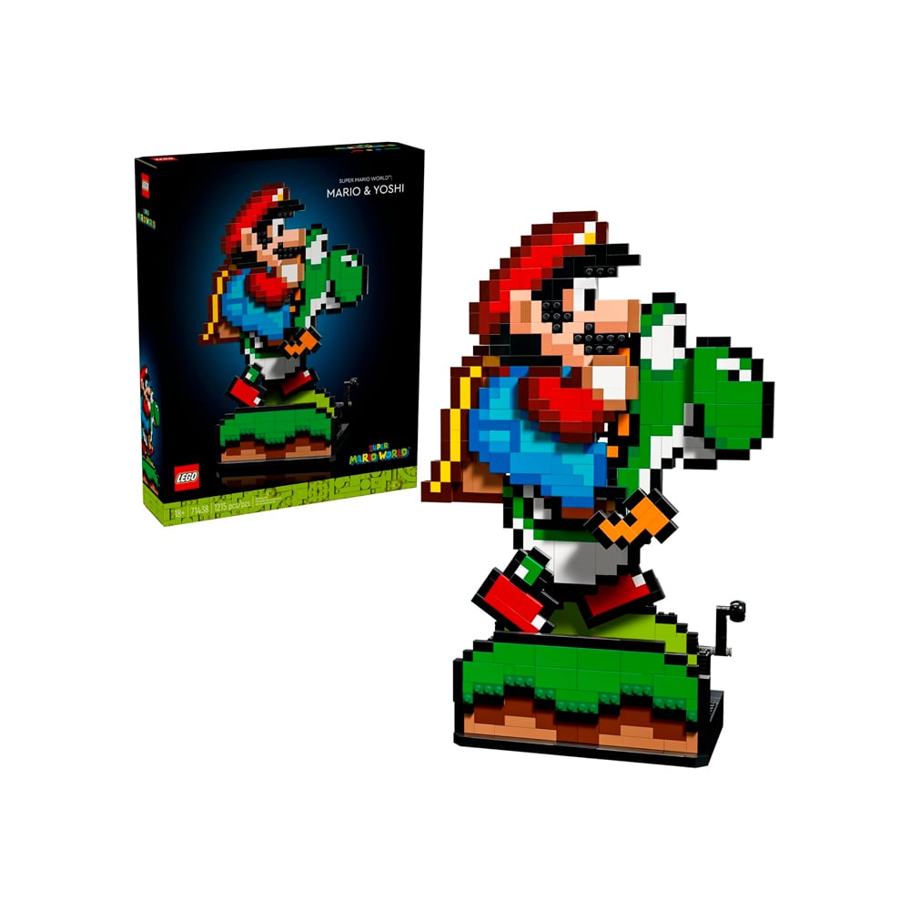 LEGO SUPER MARIO WORLD MARIO YOSHI BUILDING 71438 - 1
