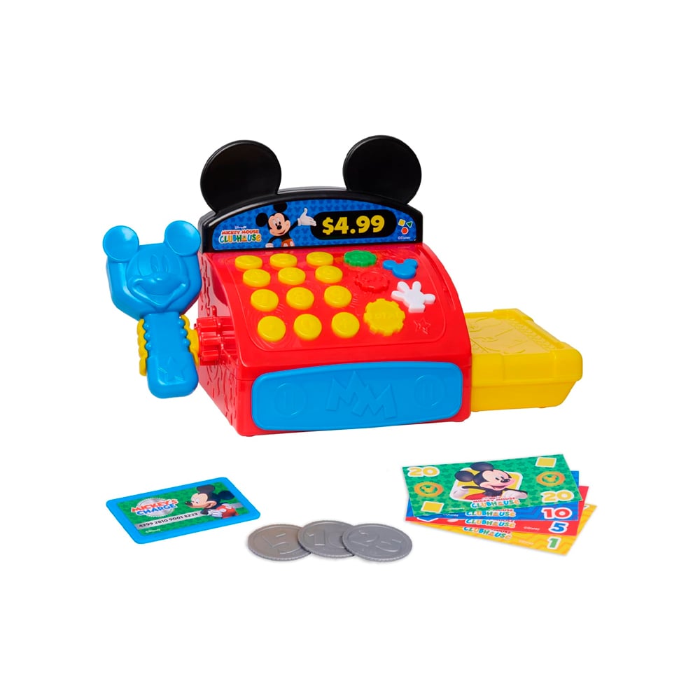 DISNEY JR MICKEY MOUSE CLUBHOUSE CAJA REGISTRADORA Y SONIDO - 1
