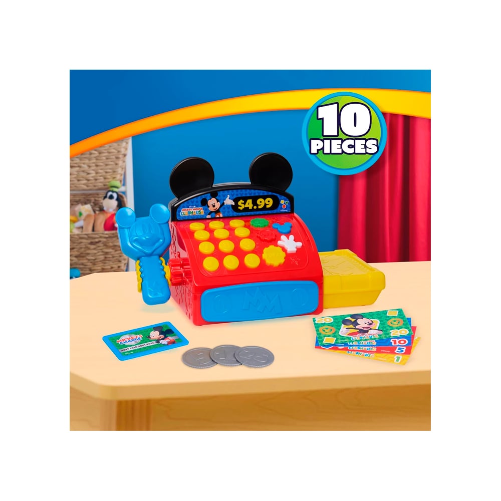DISNEY JR MICKEY MOUSE CLUBHOUSE CAJA REGISTRADORA Y SONIDO - 2