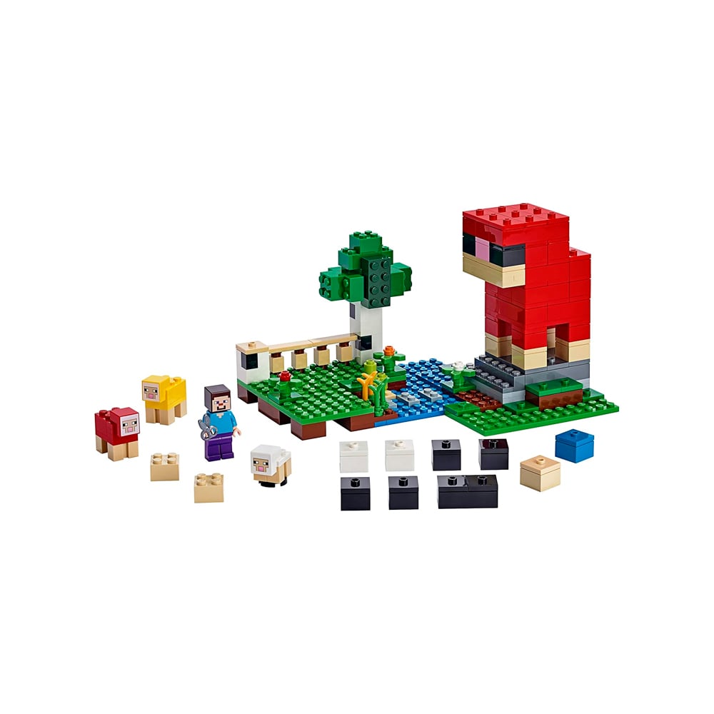 LEGO MINECRAFT THE WOOL FARM 260 PIECES 21153 - 3