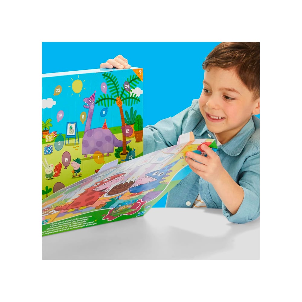 PEPPA PIG GEORGES PARTY CALENDAR WITH 24 SURPRISE - 2