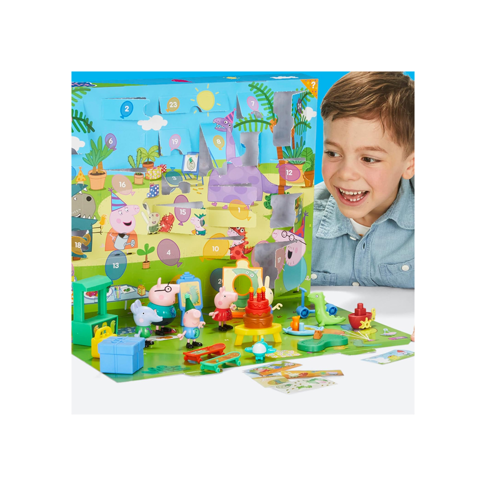 PEPPA PIG GEORGES PARTY CALENDAR WITH 24 SURPRISE - 3