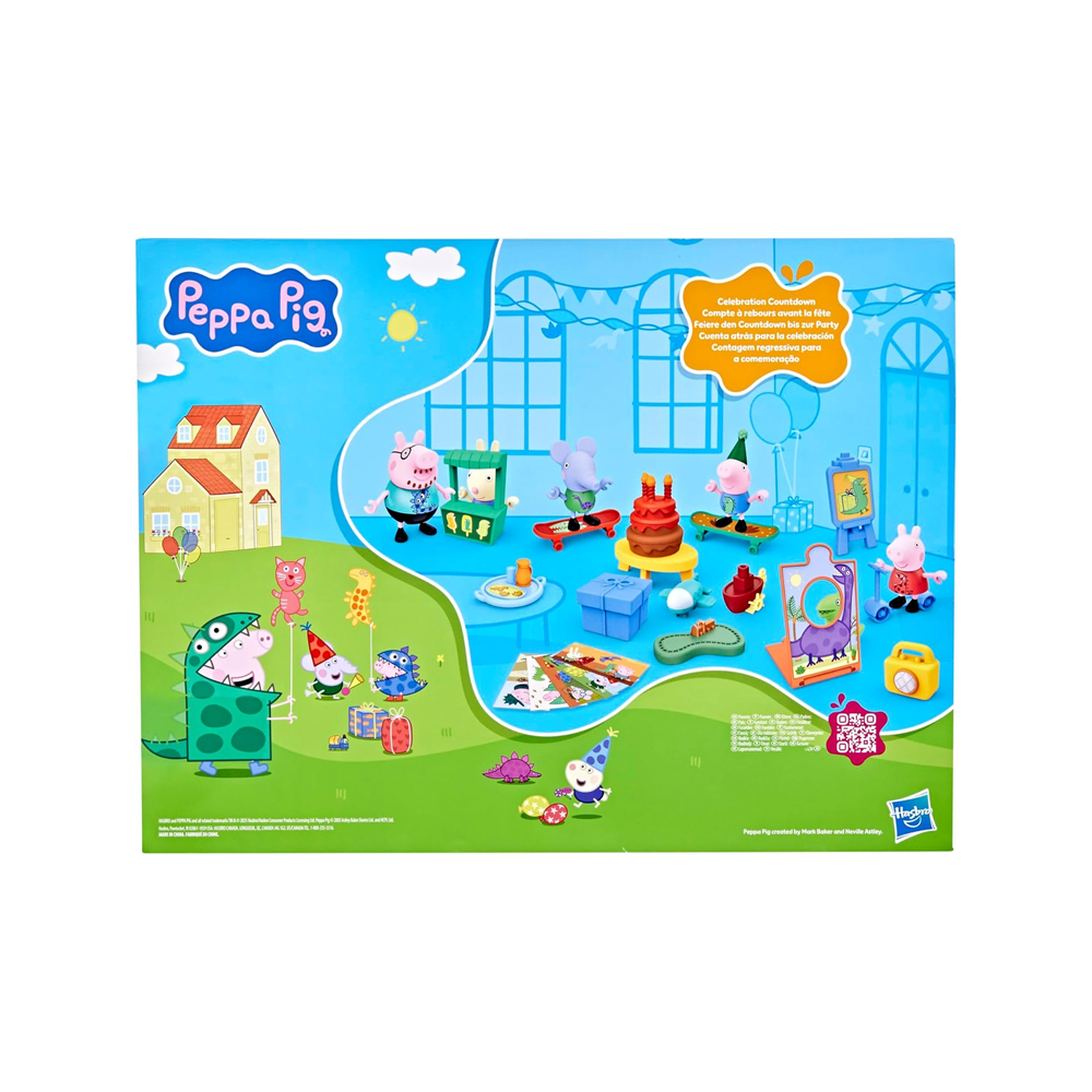 PEPPA PIG GEORGES PARTY CALENDAR WITH 24 SURPRISE - 7