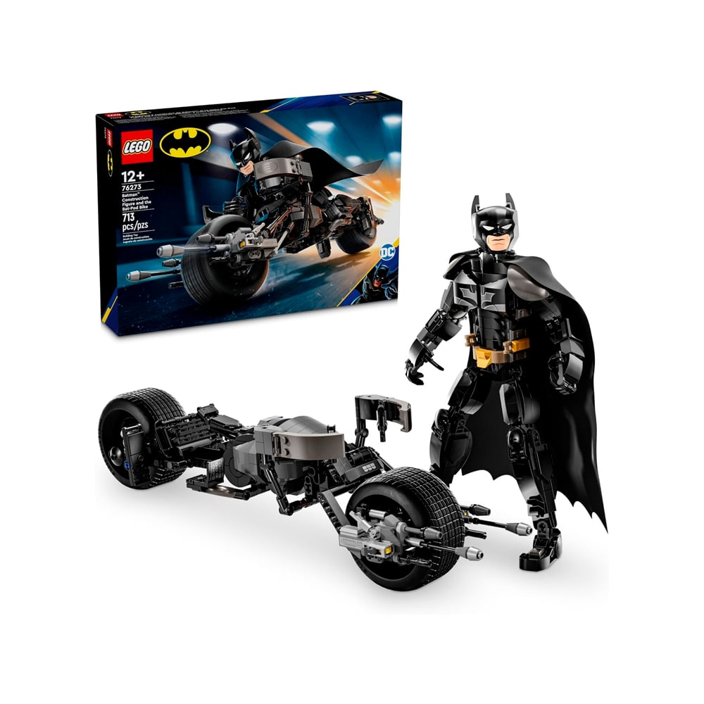 LEGO DC BATMAN CONSTRUCTION FIGURE THE BAT POD BIKE 76273 - 1
