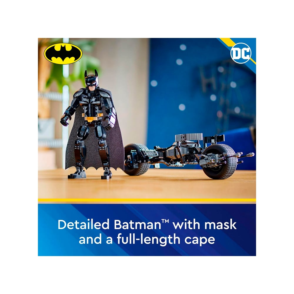 LEGO DC BATMAN CONSTRUCTION FIGURE THE BAT POD BIKE 76273 - 2