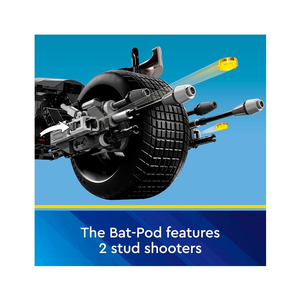 LEGO DC BATMAN CONSTRUCTION FIGURE THE BAT POD BIKE 76273 - 5
