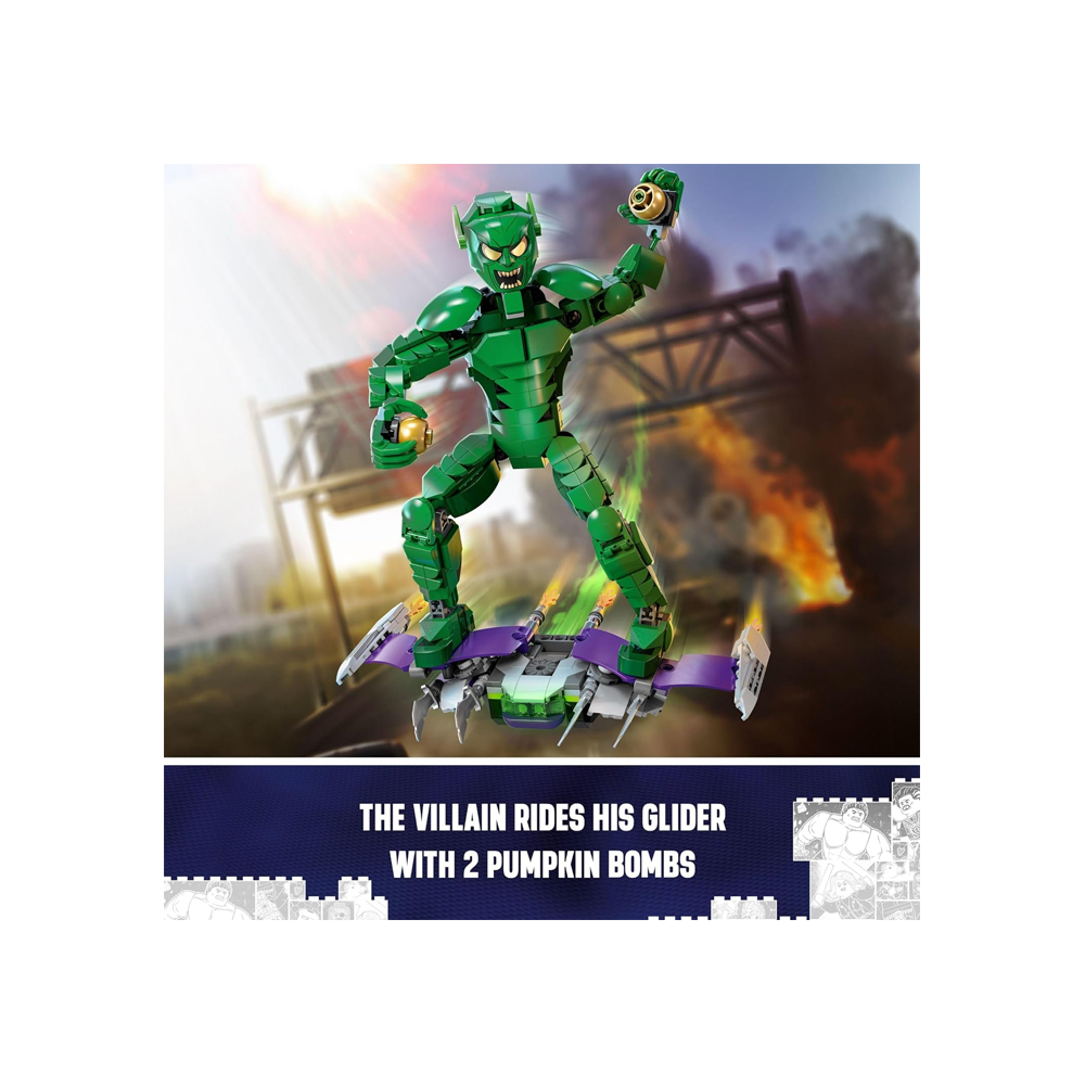LEGO MARVEL  SPIDERMAN GREEN GOBLIN 76284 - 4