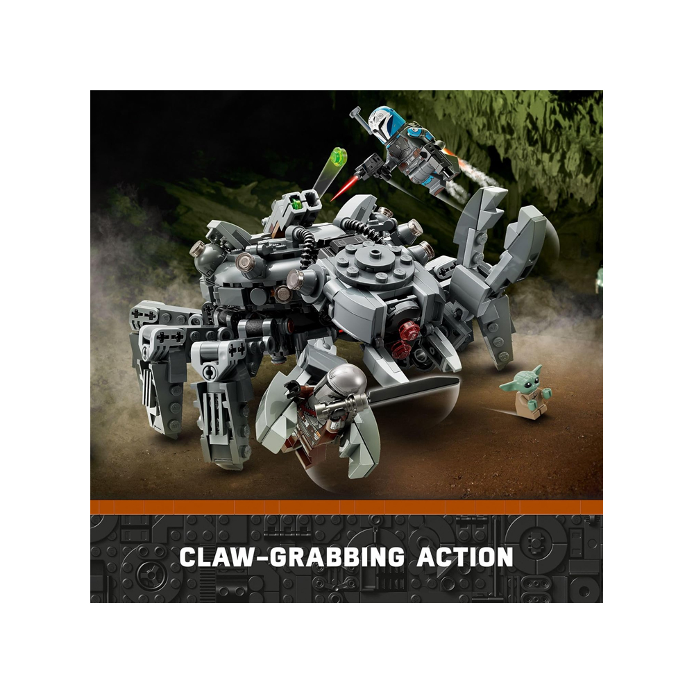 LEGO STAR WARS SPIDER TANK BUILDING TOY 75361 - 4