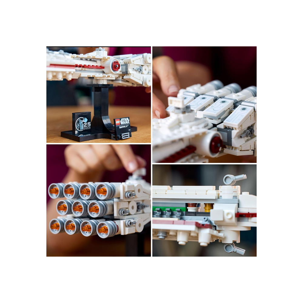 LEGO STAR WARS A NEW HOPE TANTIVE IV 25TH ANNIVERSARY 75376 - 3