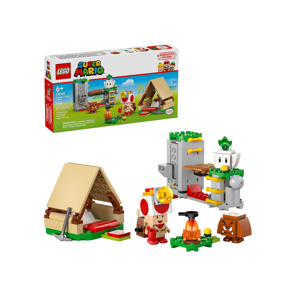 LEGO SUPER MARIO CAPTAIN TOADS CAMP BUILDING 72040 - 1