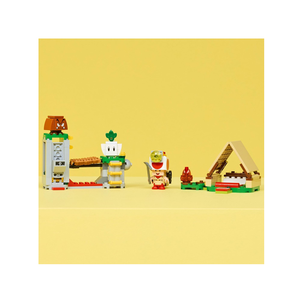 LEGO SUPER MARIO CAPTAIN TOADS CAMP BUILDING 72040 - 2