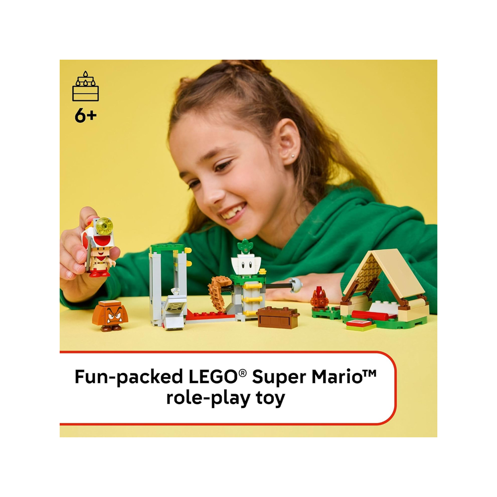 LEGO SUPER MARIO CAPTAIN TOADS CAMP BUILDING 72040 - 3