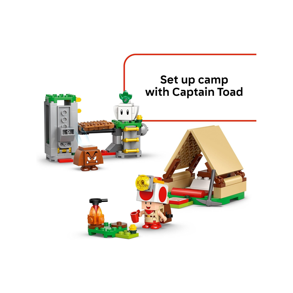 LEGO SUPER MARIO CAPTAIN TOADS CAMP BUILDING 72040 - 4