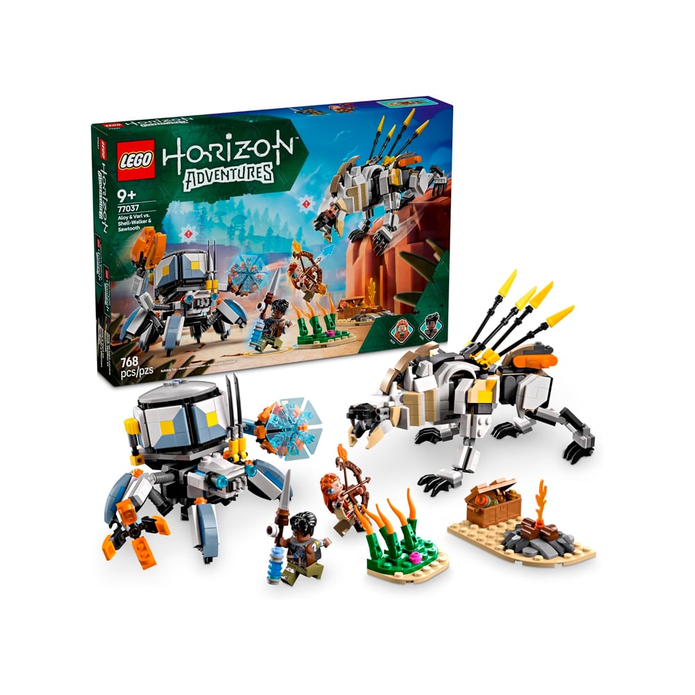 LEGO HORIZON ALOY VARL VS SHELL WALKER SAWTOOTH 77037 - 1