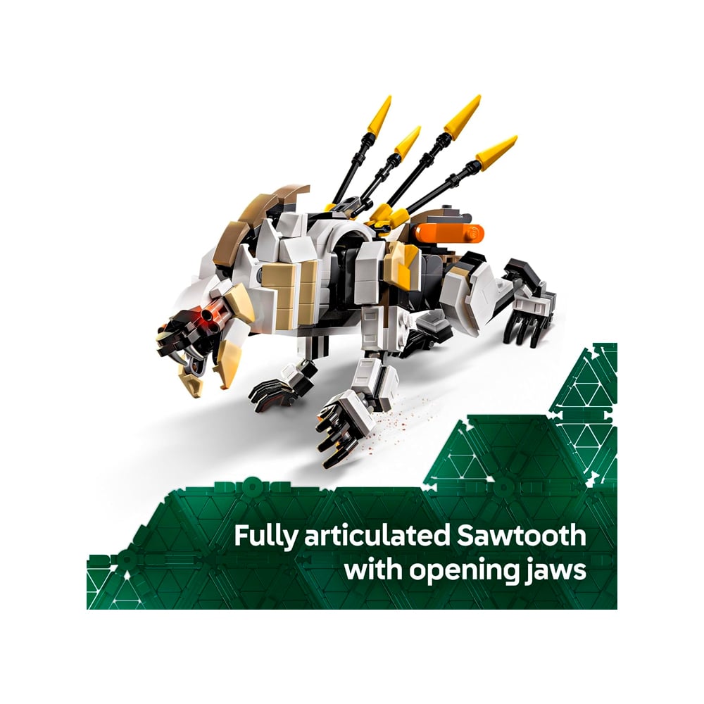 LEGO HORIZON ALOY VARL VS SHELL WALKER SAWTOOTH 77037 - 4