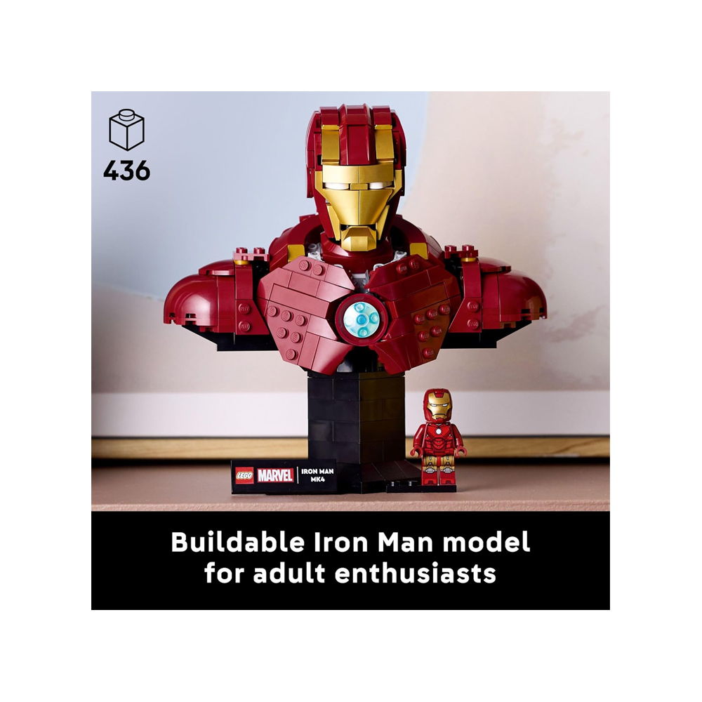 LEGO MARVEL IRON MAN MK4 BUST 76327 - 2