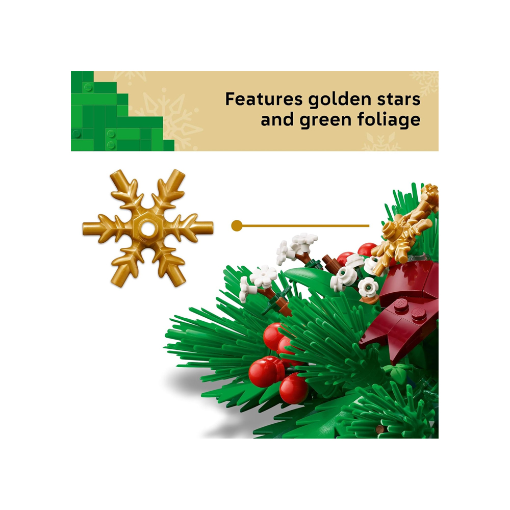 LEGO CHRISTMAS TABLE DECORATION BUILDING TOY 40743 - 5