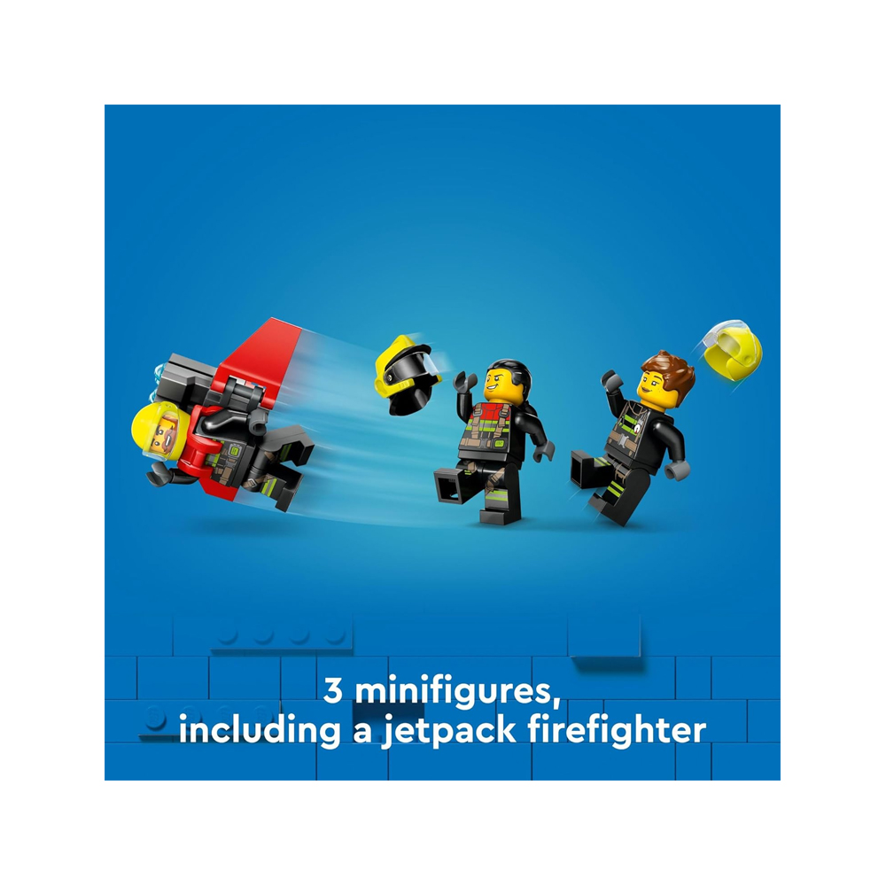 LEGO CITY FIRE RESCUE PLANE TOY BUILDING BLOCKS 60413 - 6