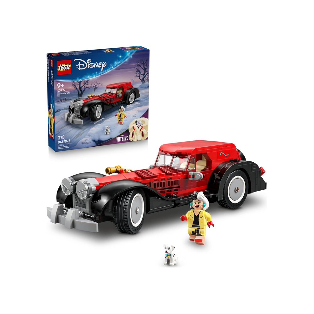 LEGO DISNEY CRUELLA DE VILS CAR BUILDING TOY 43277 - 1
