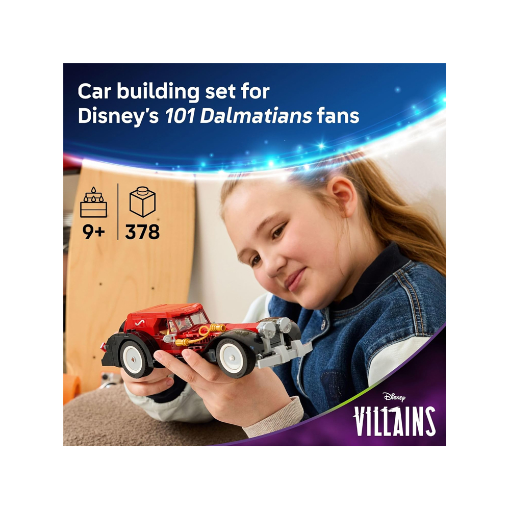 LEGO DISNEY CRUELLA DE VILS CAR BUILDING TOY 43277 - 2