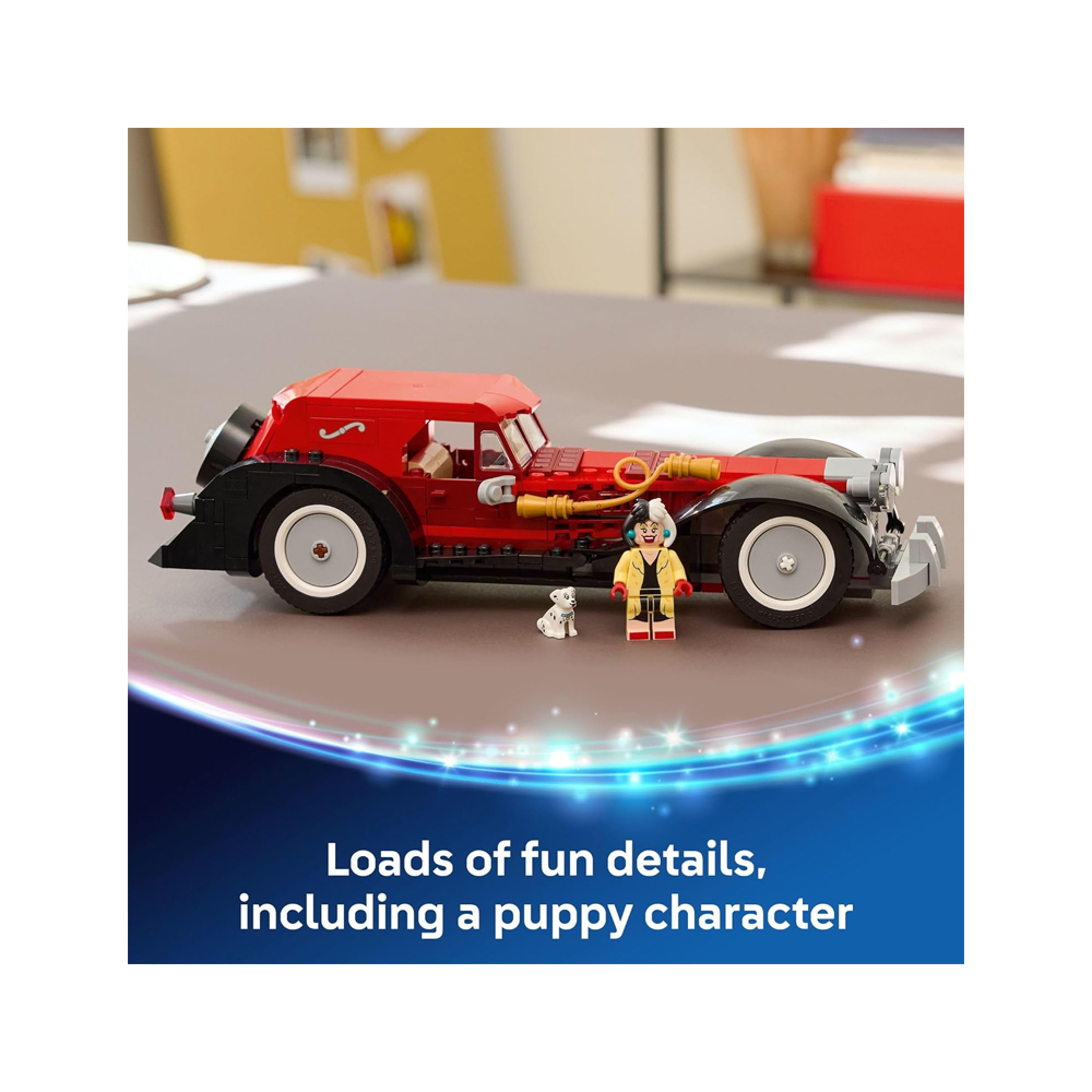 LEGO DISNEY CRUELLA DE VILS CAR BUILDING TOY 43277 - 3