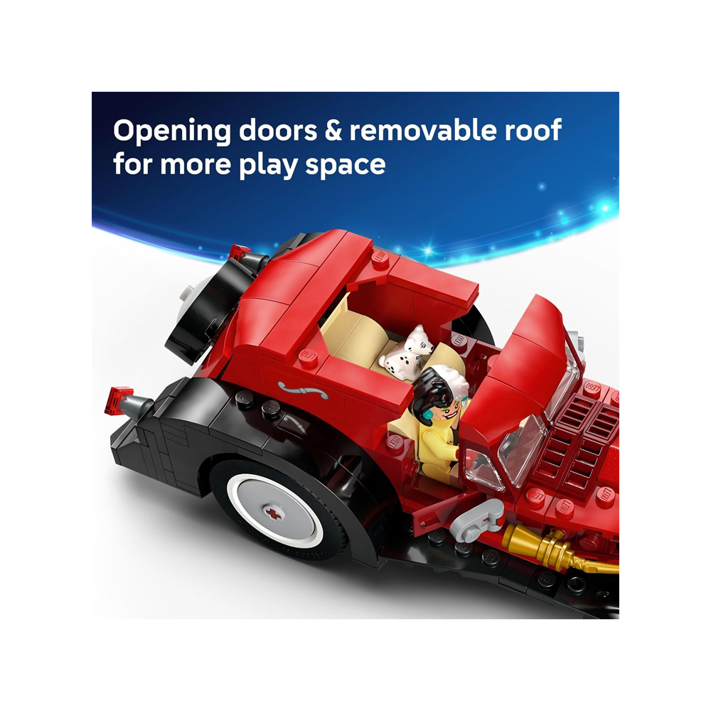 LEGO DISNEY CRUELLA DE VILS CAR BUILDING TOY 43277 - 5