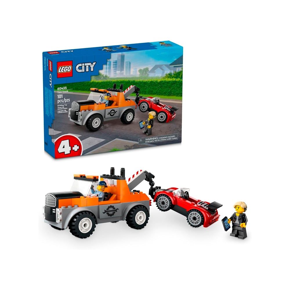 LEGO CITY TOW TRUCK AND SPORTS CAR REPAIR 60435 - 1