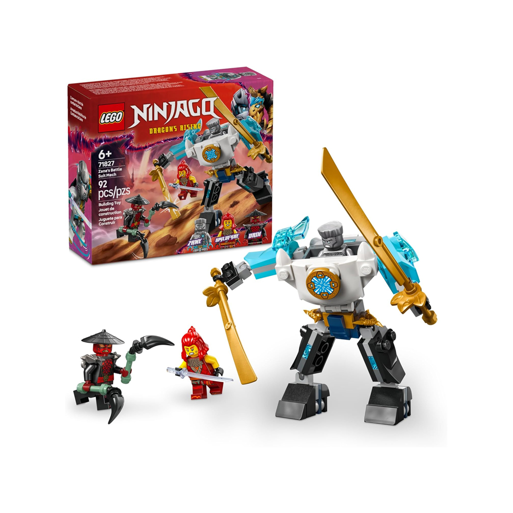 LEGO NINJAGO ZANES BATTLE SUIT MECH NINJA TOY 71827 - 1