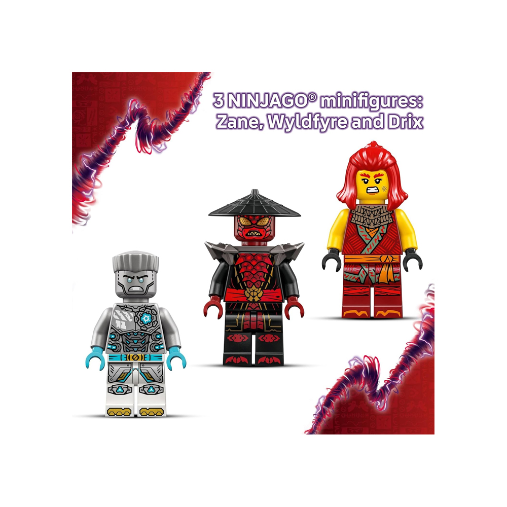 LEGO NINJAGO ZANES BATTLE SUIT MECH NINJA TOY 71827 - 4