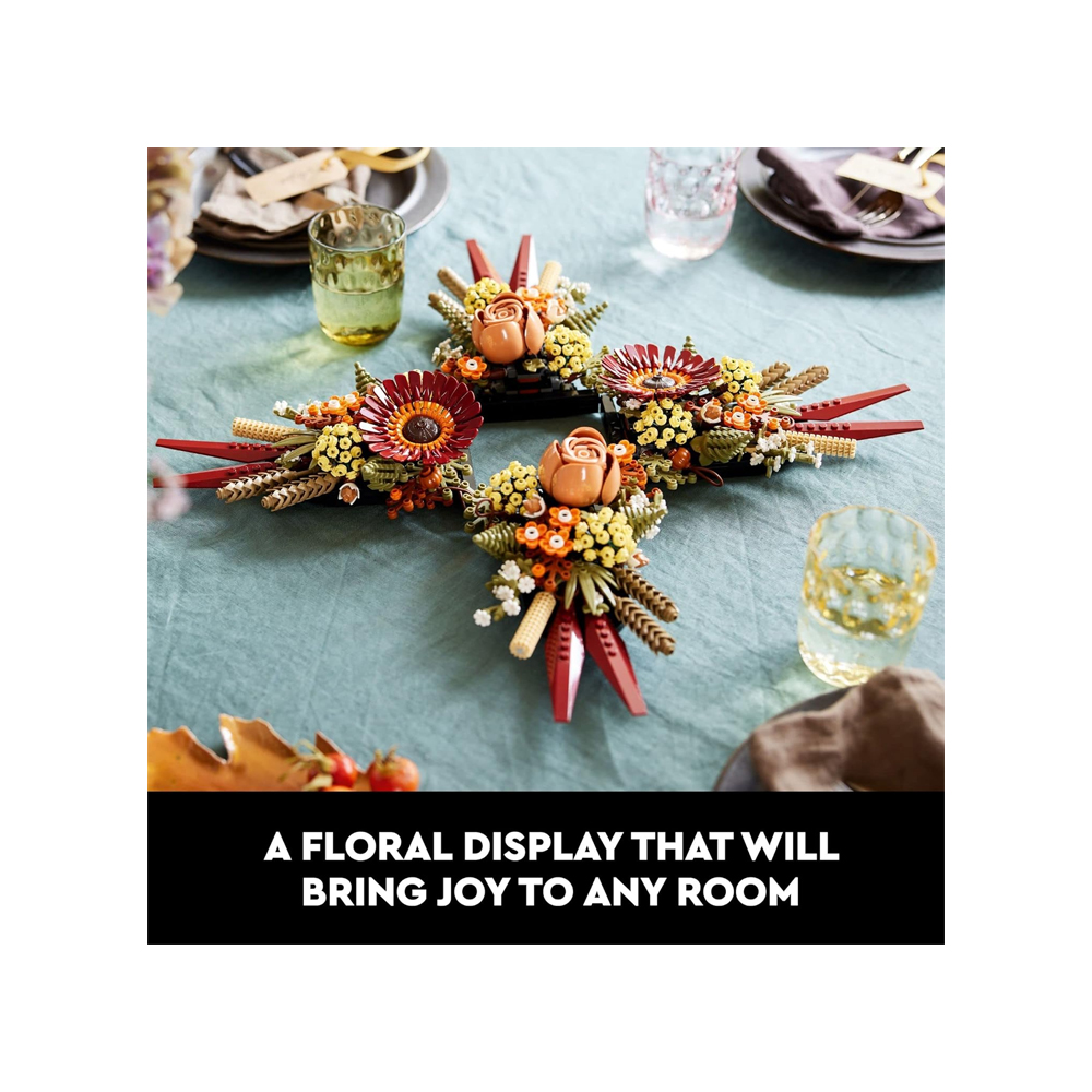 LEGO ICONS DRIED FLOWER CENTERPIECE BUILDING SETS 10314 - 5