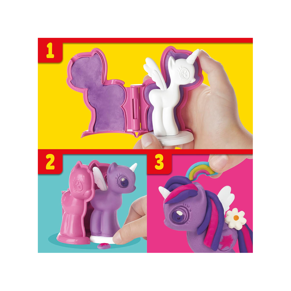 PLAY DOH MAKE STYLE PONIES SET MY LITTLE PONY TOYS - 4