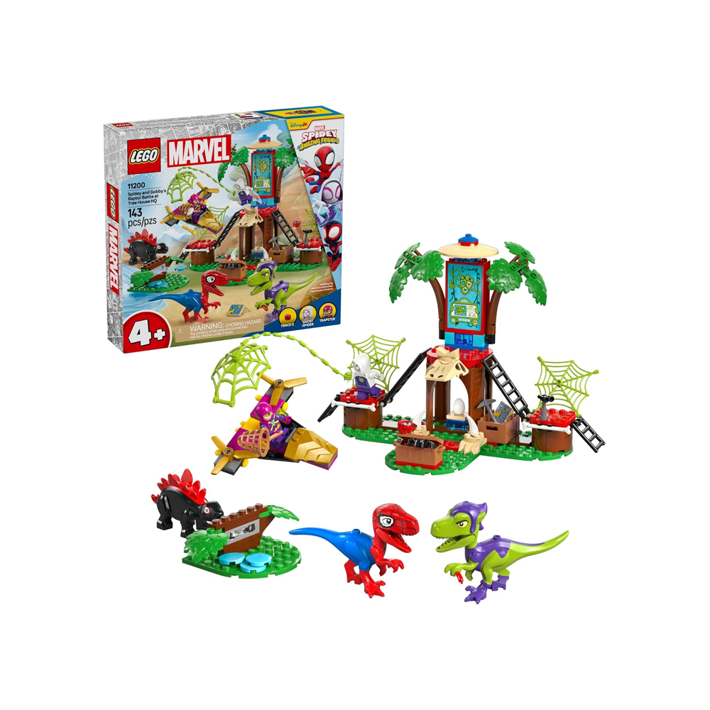 LEGO MARVEL AMAZING FRIENDS SPIDEY AND GOBBYS RAPTOR 11200 - 1