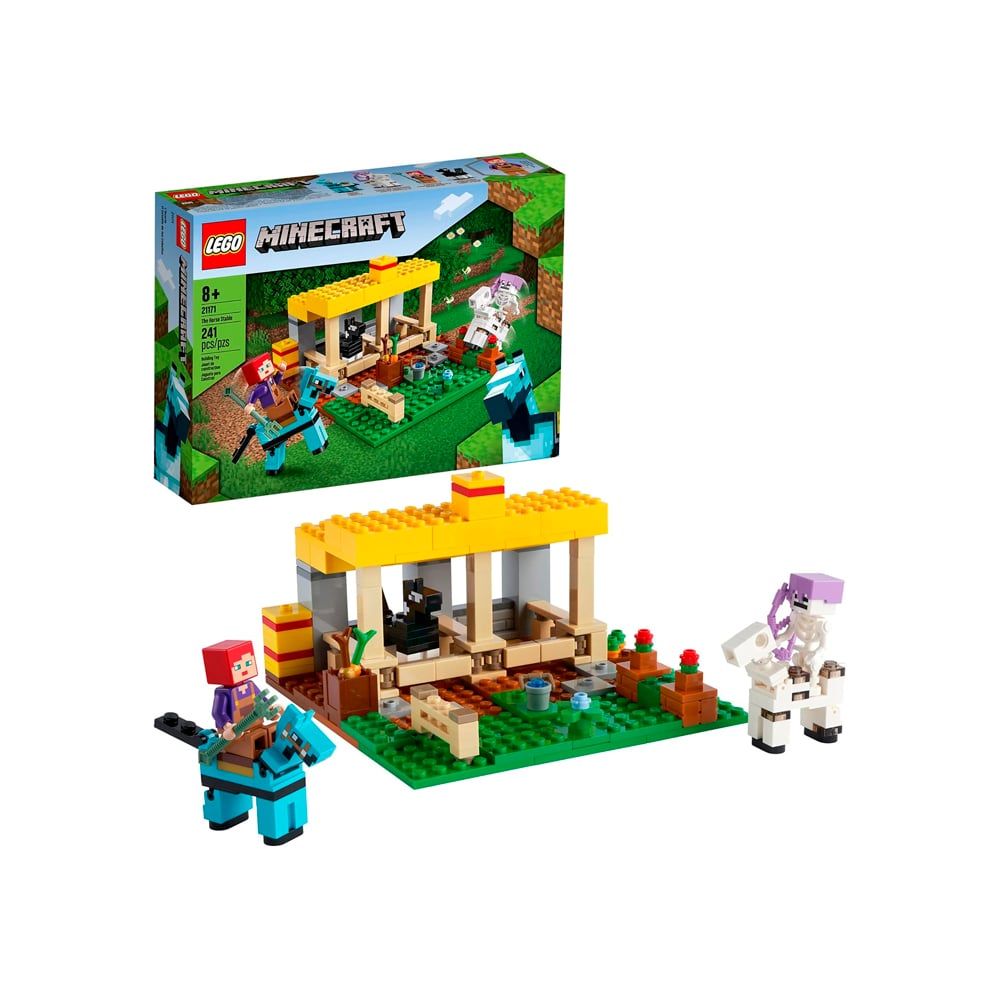 LEGO MINECRAFT THE HORSE STABLE 241 PIECES 21171 - 1