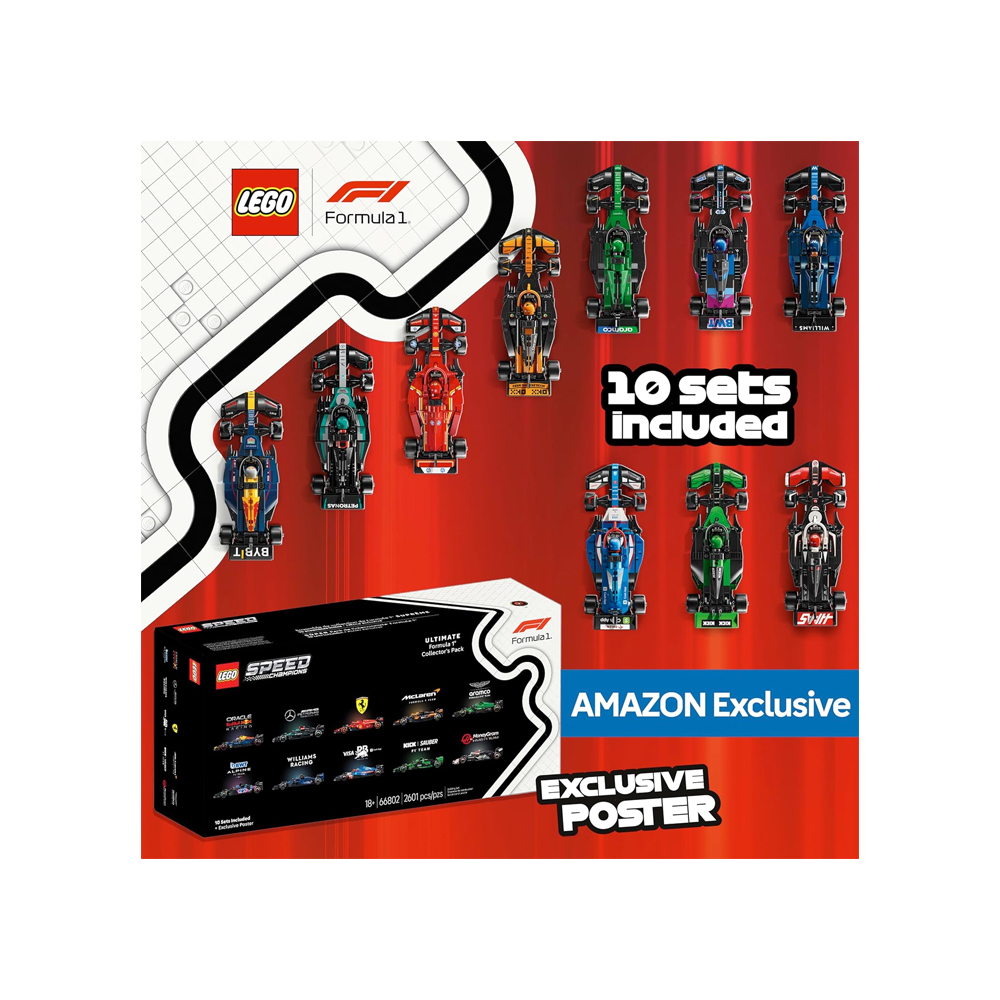 LEGO SPEED CHAMPIONS ULTIMATE FORMULA 1 COLLECTORS 66802 - 2