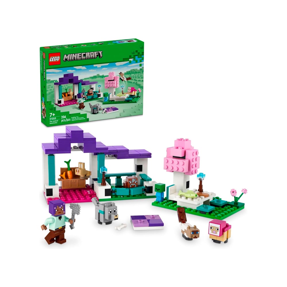 LEGO MINECRAFT THE ANIMAL SANCTUARY BUILDING 21253 - 1