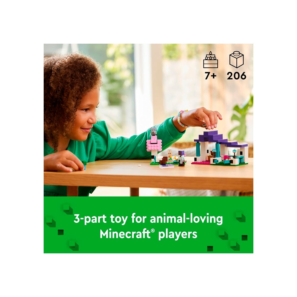 LEGO MINECRAFT THE ANIMAL SANCTUARY BUILDING 21253 - 2