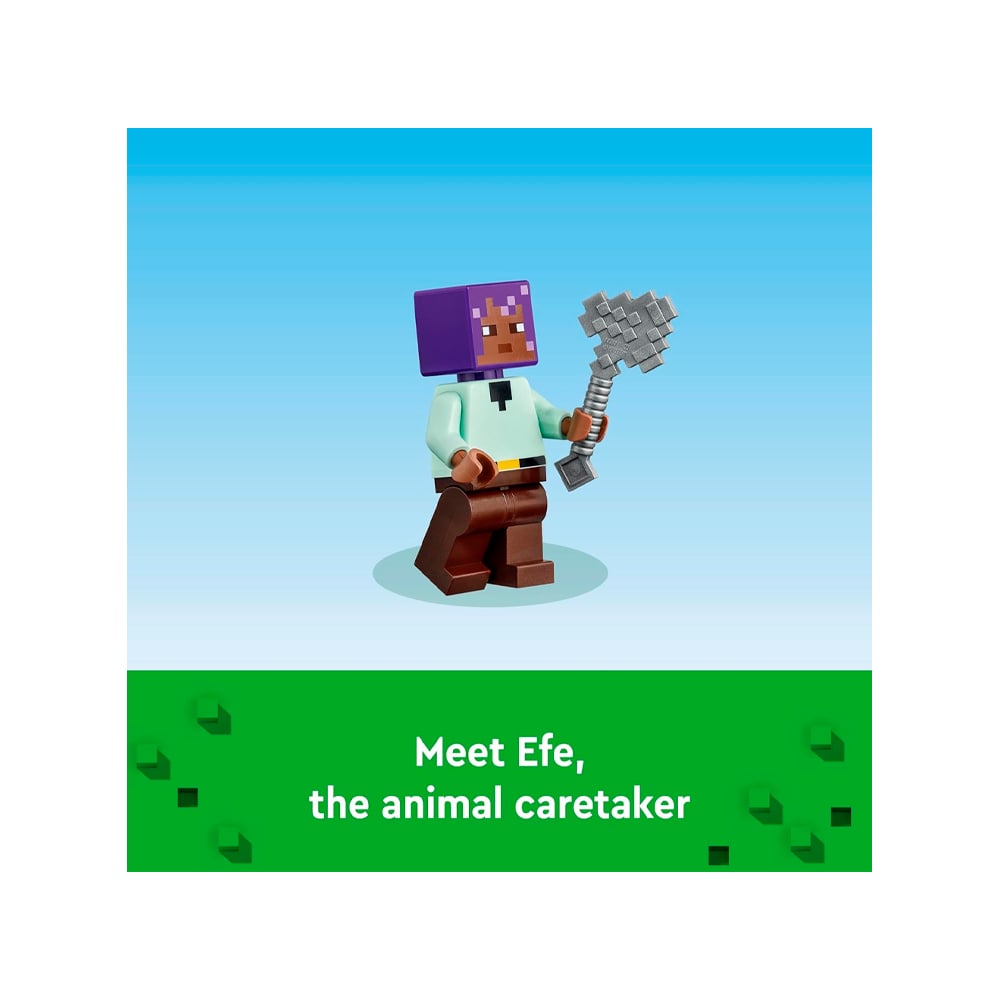 LEGO MINECRAFT THE ANIMAL SANCTUARY BUILDING 21253 - 4