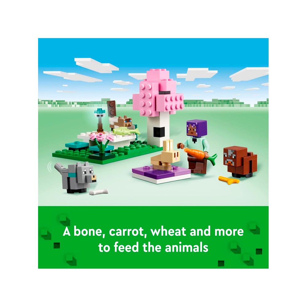 LEGO MINECRAFT THE ANIMAL SANCTUARY BUILDING 21253 - 5