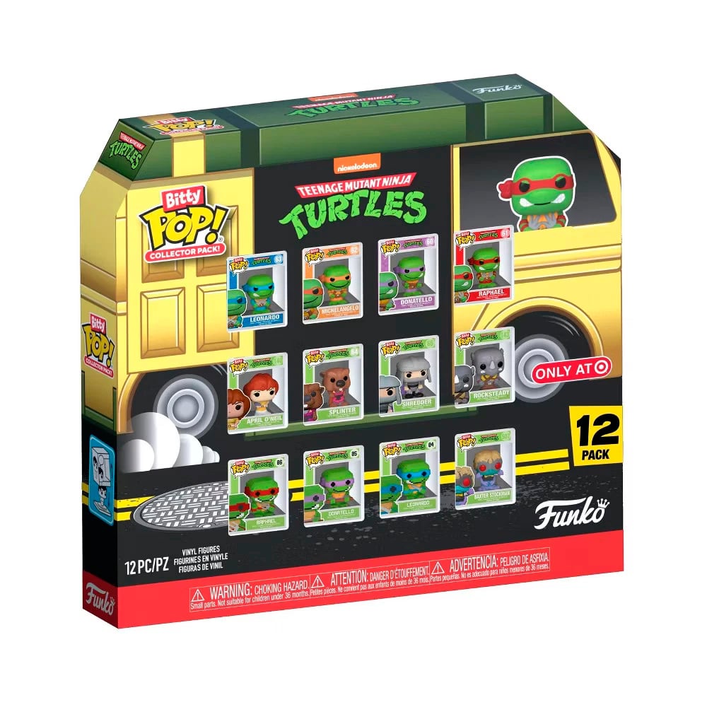 FUNKO BITTY POP TEENAGE MUTANT NINJA TURTLES TARGET - 1