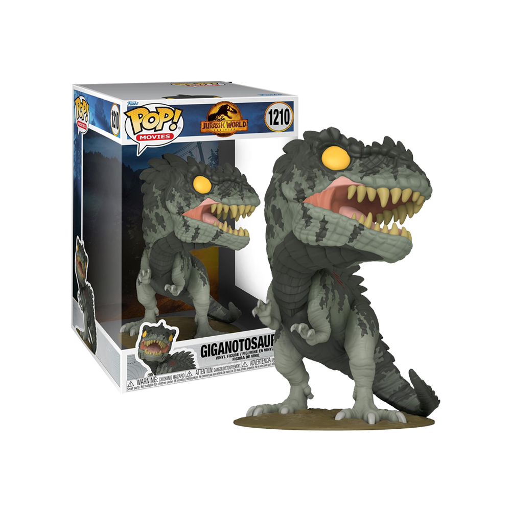 POP MOVIES JURASSIC WORLD DOMINION 10 GIGANOTOSAURUS - 1