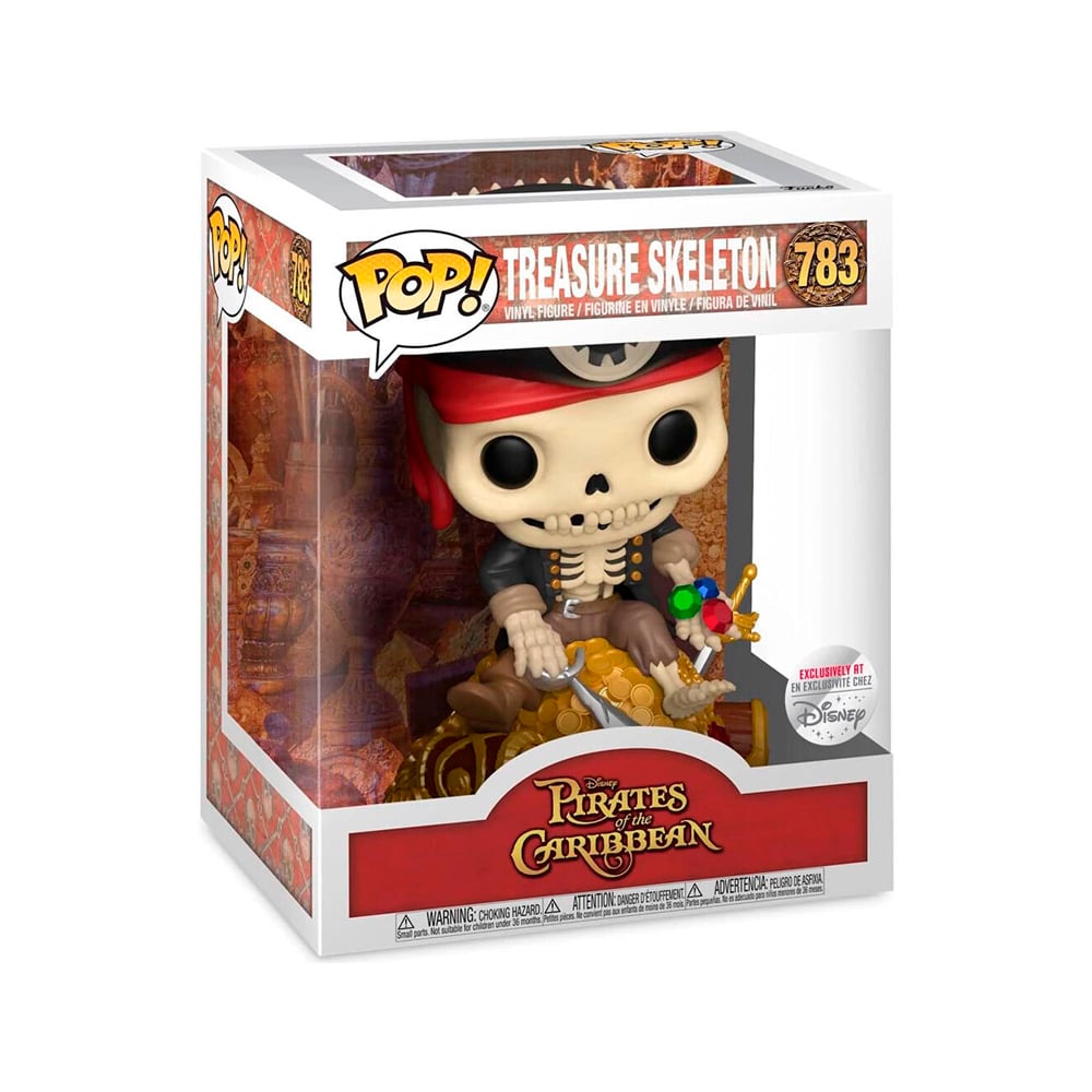 FUNKO POP DISNEY PIRATAS DEL CARIBE TREASURE SKELETON LUJO - 3