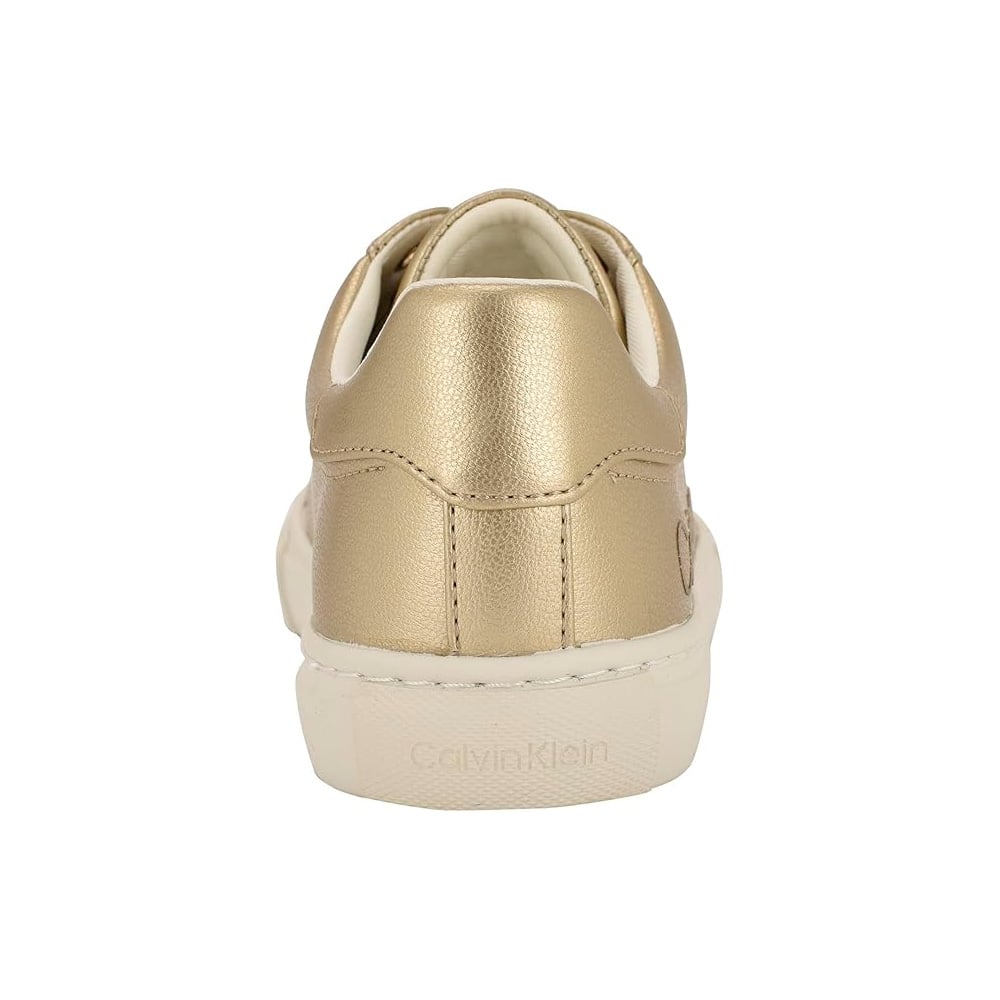 ZAPATILLA CALVIN KLEIN DAMA CAMZY GOLD TALLA 6 - 4