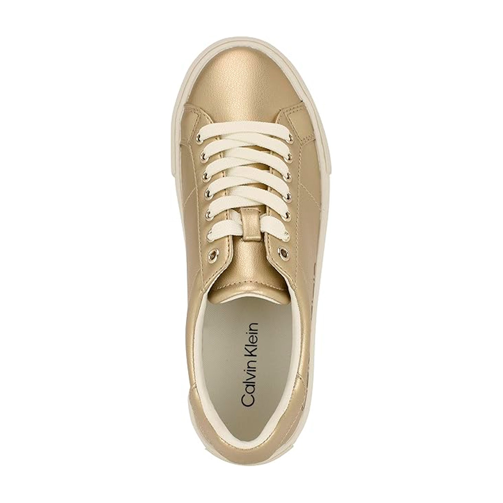 ZAPATILLA CALVIN KLEIN DAMA CAMZY GOLD TALLA 6 - 6