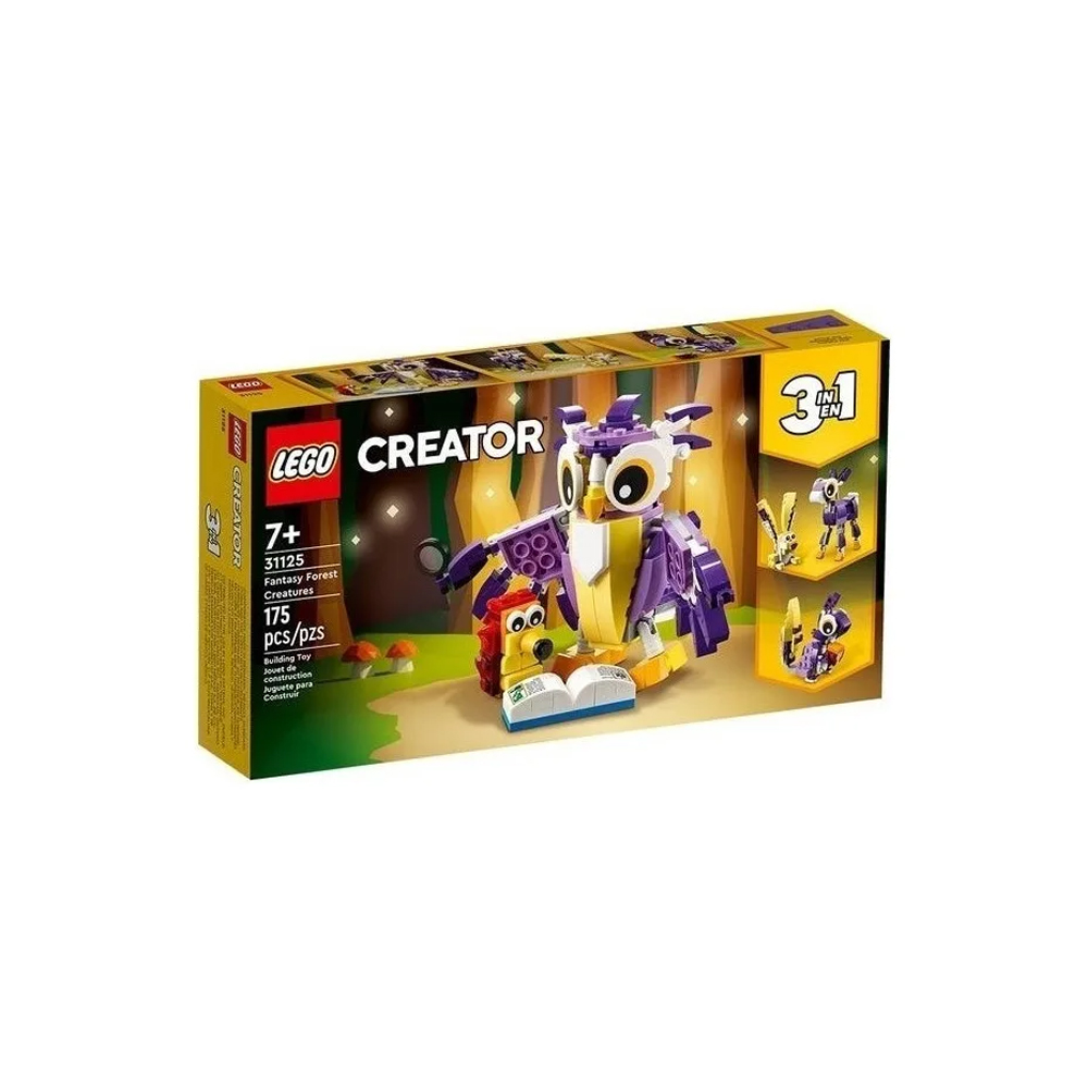 LEGO CREATOR 3 IN 1 FANTASY FOREST CREATURES 31125 - 6