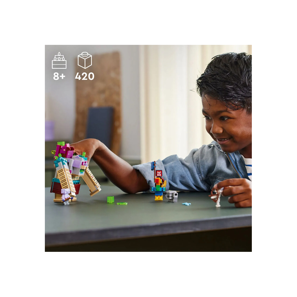 LEGO MINECRAFT LEGENDS THE DEVOURER SHOWDOWN 21257 - 3