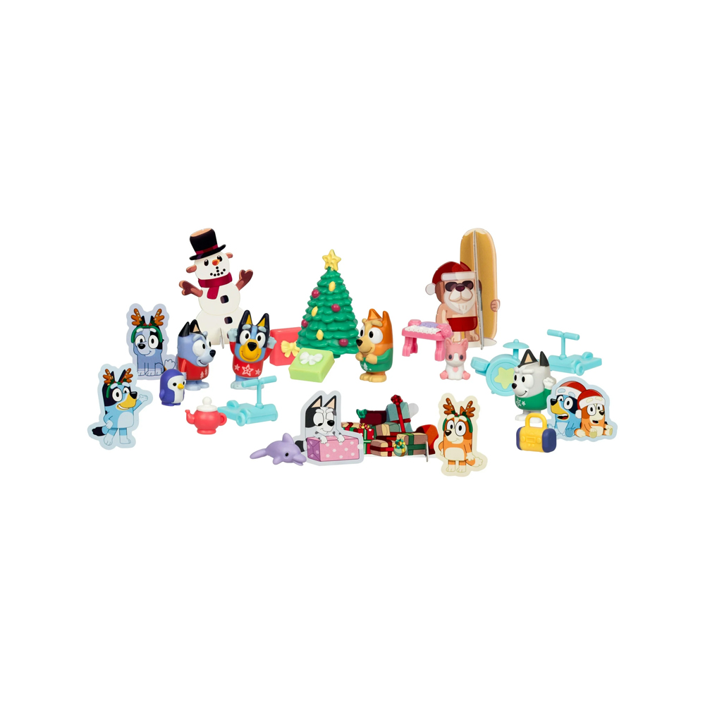 BLUEY MINI FIGURES CHRISTMAS ADVENT CALENDAR - 2
