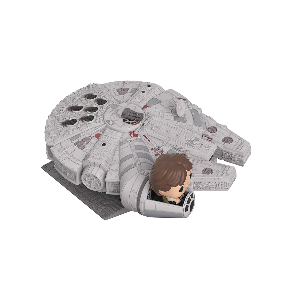 FUNKO POP VINY STAR WARS HAN SOLO IN THE MILLENNIUM FALCON - 4